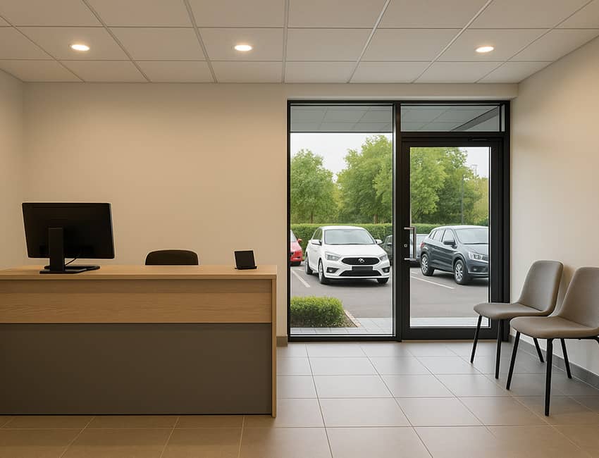Mansfield Vehicle Rental Services office